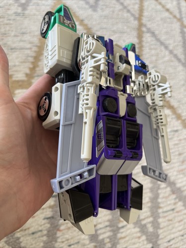 TRANSFORMERS SIX SHOT FIGURE 2002 TAKARA REISSUE D-98 Used complete Sixshot - Picture 23 of 24