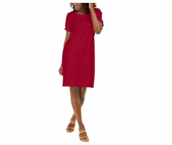 white christmas dresses White & Navy Ribbon Sport Dress main image 0