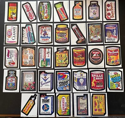 1974 Topps Wacky Packages Original Series 6 Stickers YOUR CHOICE