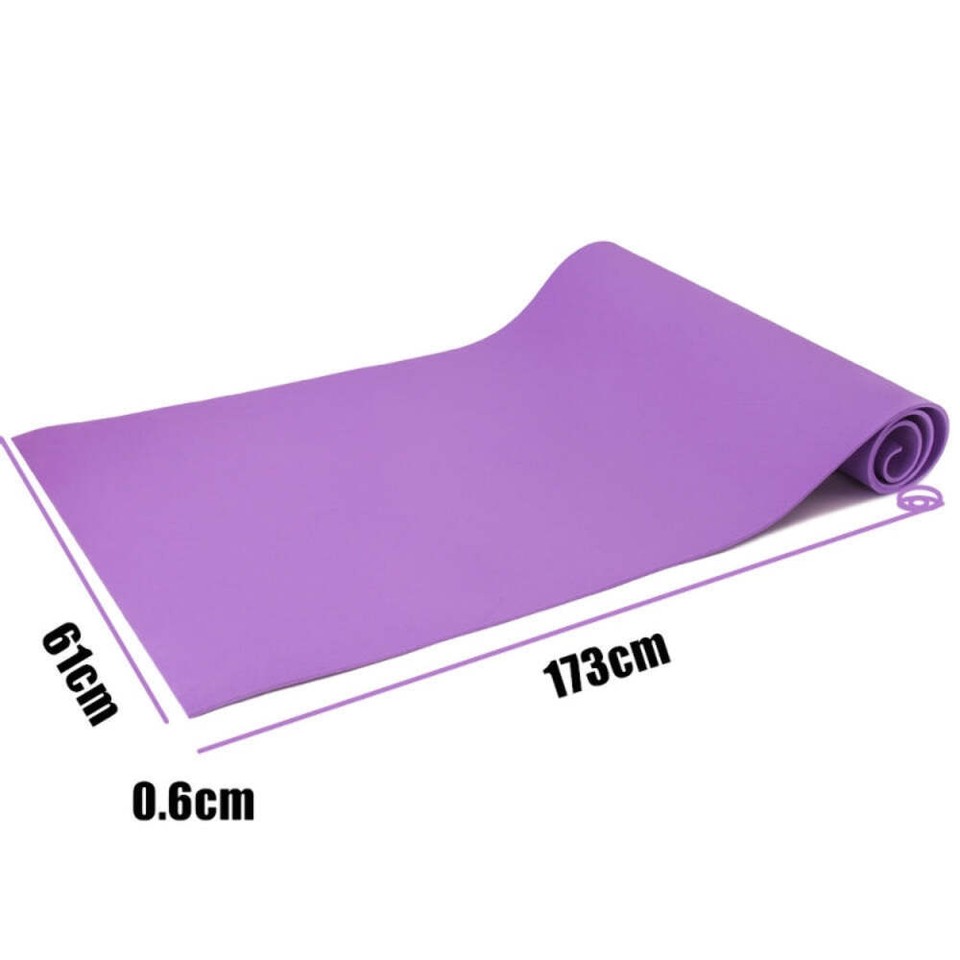 EVA Yoga Mat 6MM Thick Nonslip Fitness Pad For Yoga Exercise Pilates