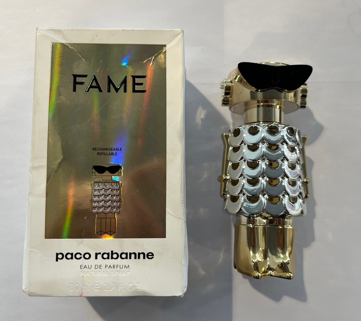 Fame By Paco Rabanne 2.7 oz / 80 ml Eau De Parfum Refillable Spray