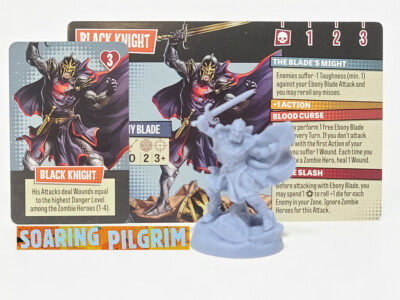 BLACK KNIGHT - HERO MARVEL ZOMBIES ZOMBICIDE Kickstarter Exclusive Stretch CMON