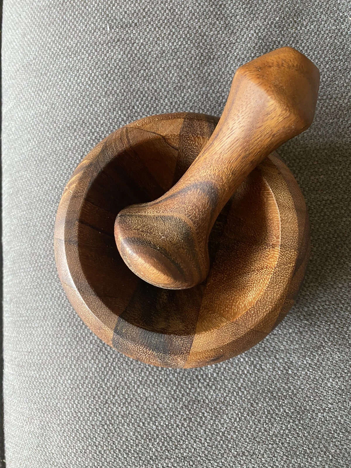 Mortar and Pestle, Acacia Wood - Ironwood Gourmet Olmec