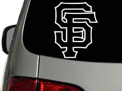 San Francisco Giants Baseball Vinyl Decal Car Window Sticker CHOOSE SIZE COLOR