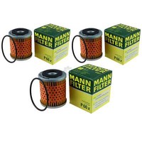 3X Original Mann-Filter Kraftstofffilter P 66 X Fuel Filter