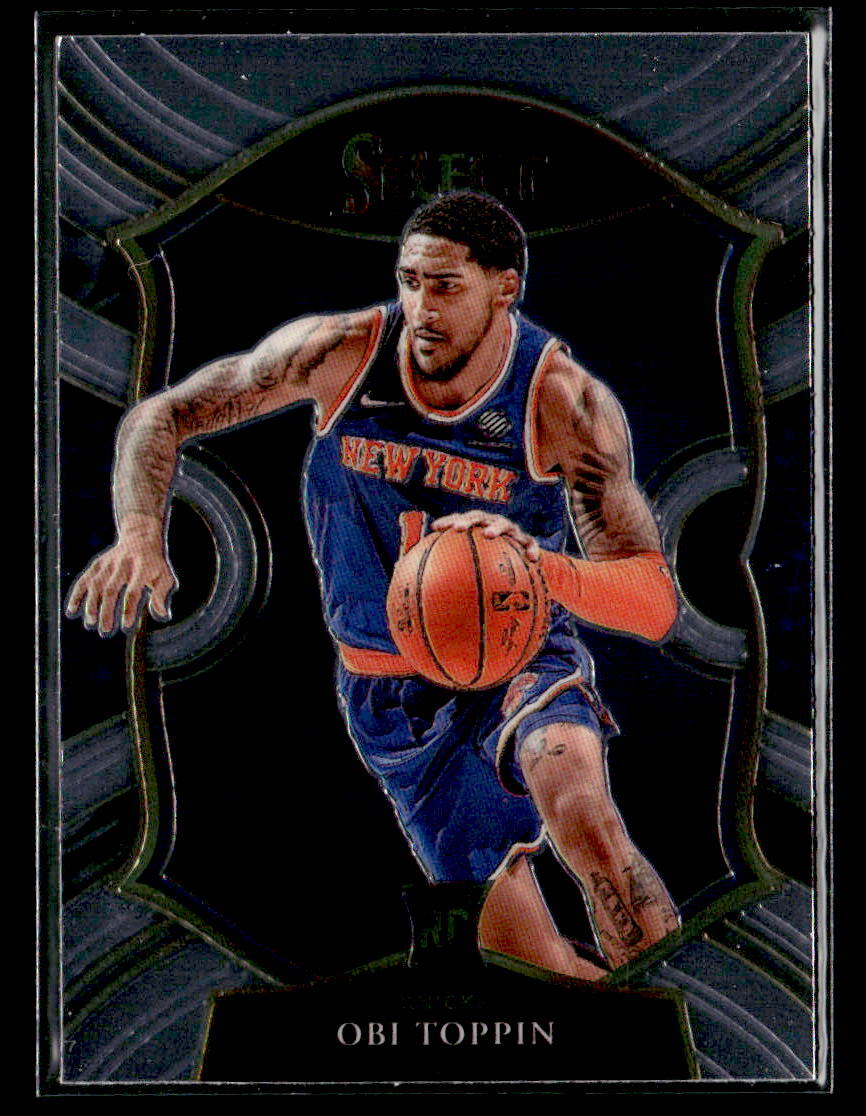 Obi Toppin 2020 Panini Select Concourse RC #68  New York Knicks