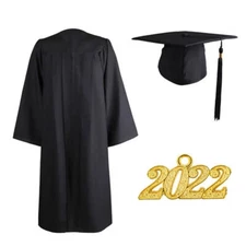 Graduation Dress Bachelor Cap Unisex University Academic Dress W Graduation Cap