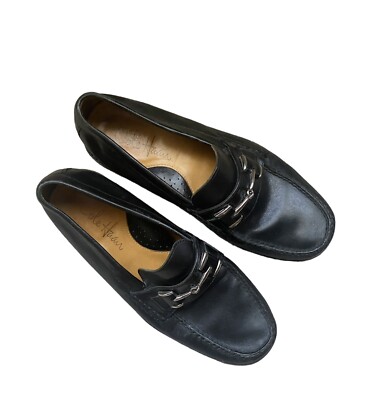 Cole Haan Black Horsebit Loafer Shoe Men display picture 2