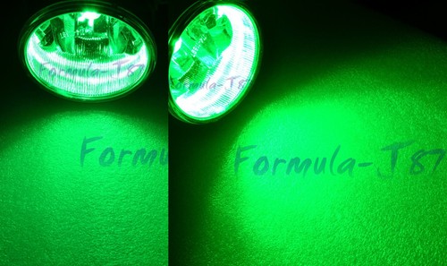 LED Kit F15 140W H9 Green Two Bulbs Head Light High Beam Replacement Lamp - Picture 19 of 22