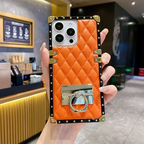 For Samsung 3D Luxury Diamond Sheepskin Leather + 360° Ring Bracket Case Cover - Photo 15 sur 15