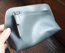 Vintage Delta Air Lines  Toiletry Bag Airplane Amenity Kit Bag, gray W Zipper