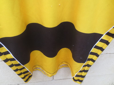 Maillot De Rugby Porté En Match - SCA Albi N°5 Par Rugbytech, Taille L, Made In France