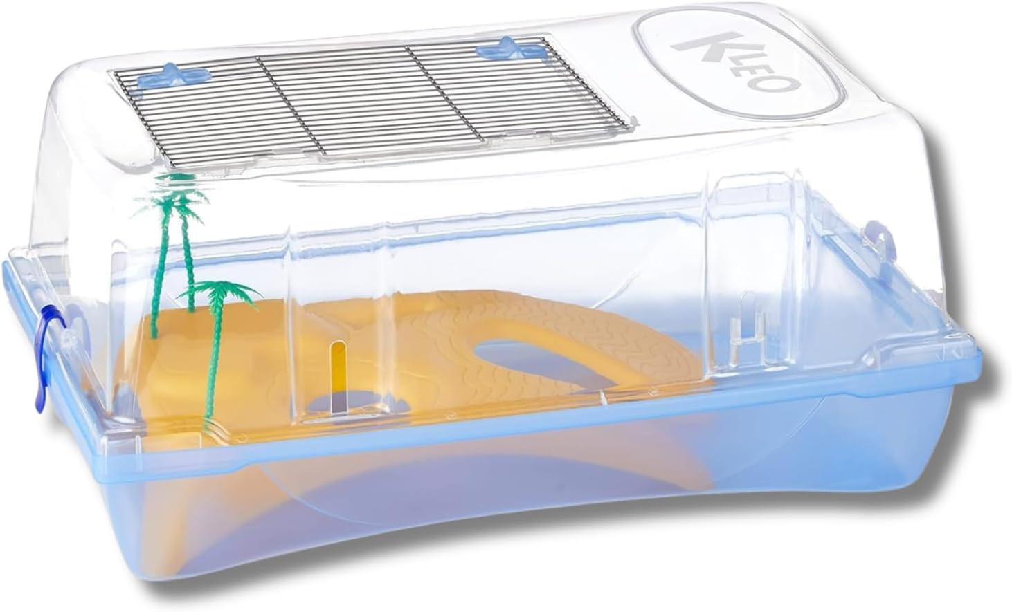 Kleo Tartarughiera Chiusa Con Coperchio Rimovibile Acquario per Tartarughe D'Acq