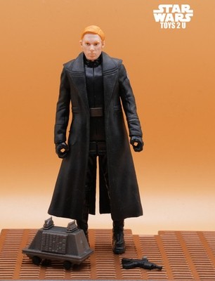 STAR WARS FIGUR 2017 THE LAST JEDI FORCE LINK GENERAL HUX (MIT MAUSDROIDE)