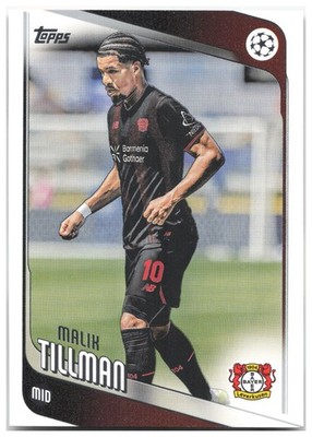 Malik Tillman Topps UEFA Club Competitions 24 NM