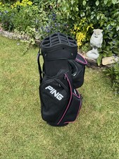 Ping Serene Cart Bag 14-Way Divider Rain Cover Carry Strap 7 Pockets New