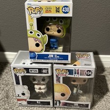 Lot Of 3 Funko BTS Jin As Alien Vinyl Figure 430 BT21 RJ 683 Jin 104