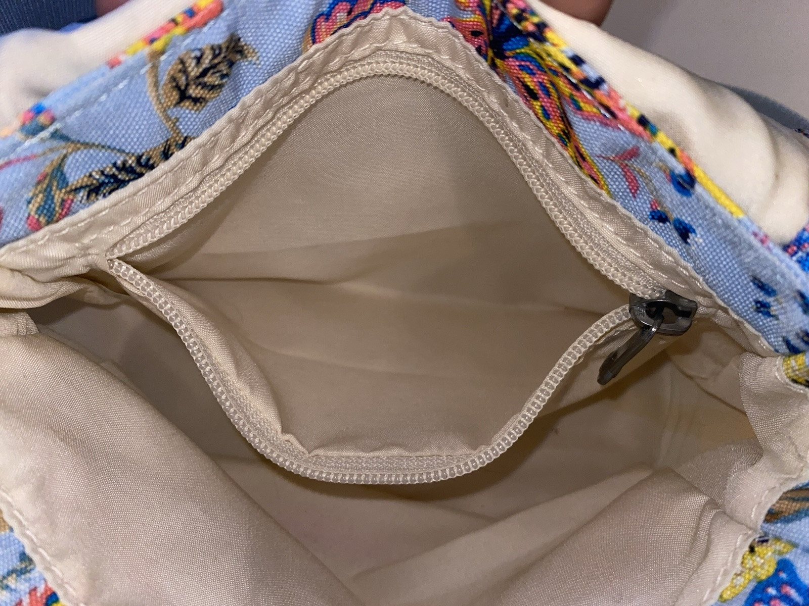 Kipling Live Light Blue Adjustable Crossbody Purs… - image 8