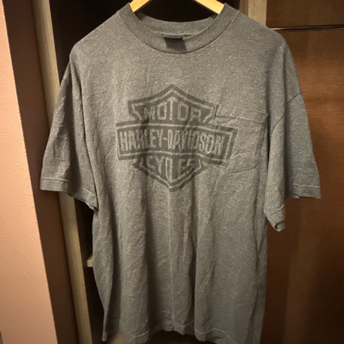 Harley-Davidson Maverick Dallas Texas Gray Pocket T-Shirt