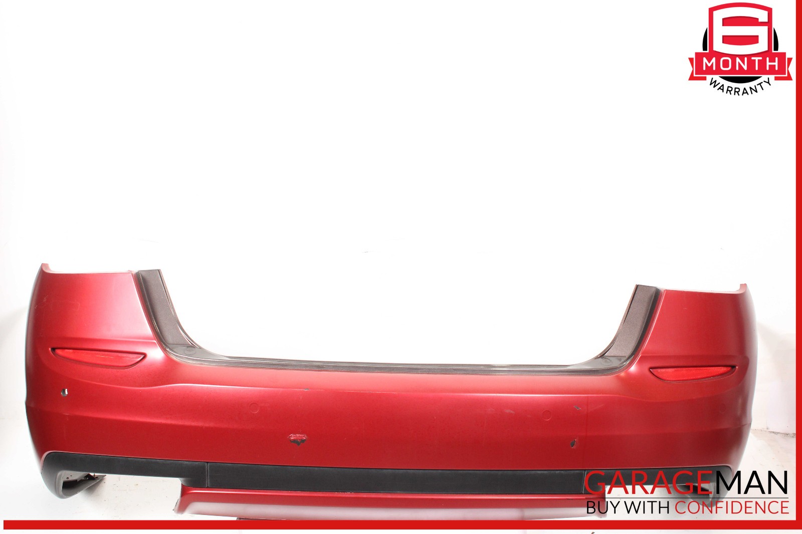 14-17 Maserati Quattroporte M156 Rear Bumper Cover Red OEM