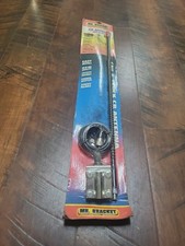 Vtg MR. Bracket CB 24" Top Load Antenna Heavy Aluminum Mirror Mount Kit 10006