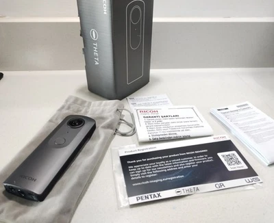 Roxoh Theta V 360 Camera Digital 360 Camera Gray - Image 1 of 4