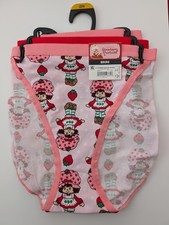 Strawberry Shortcake Womens 3 Pack Bikini Underwear,Size Large L 12/14