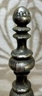 Antique Ornate Cast Metal Hand Bell ~ 10 3/4” Tall — photo 5