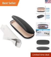 Lightweight Hard Shell Eyeglasses Case with Soft Lining - Modern Design