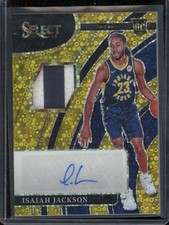 2021-22 Select Isaiah Jackson Gold Fast Break RPA /10 #RJ-IJK