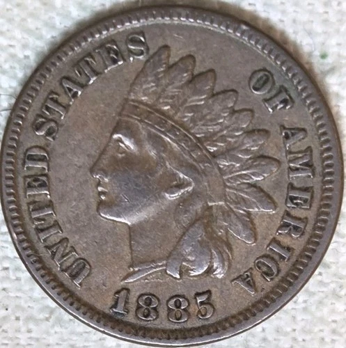 1885 Indian Cent Nice XF+. Breaking Up Sets