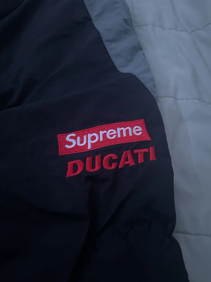 Брюки Supreme Ducati Track черные, размер большой, SS24 - Изображение 3 из 4