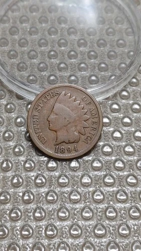 1894 Indian Head Cent Penny VG                                              Y943