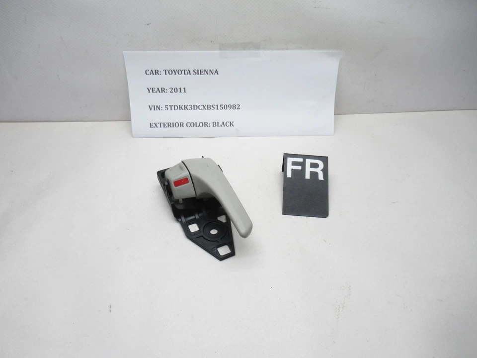 2011-2014 TOYOTA SIENNA Front Right Interior Door Handle 692730T010 OEM Foto 2 de 4