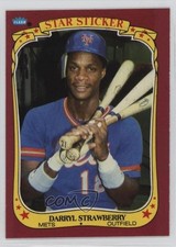 1986 Fleer Star Stickers Darryl Strawberry #116 1c72