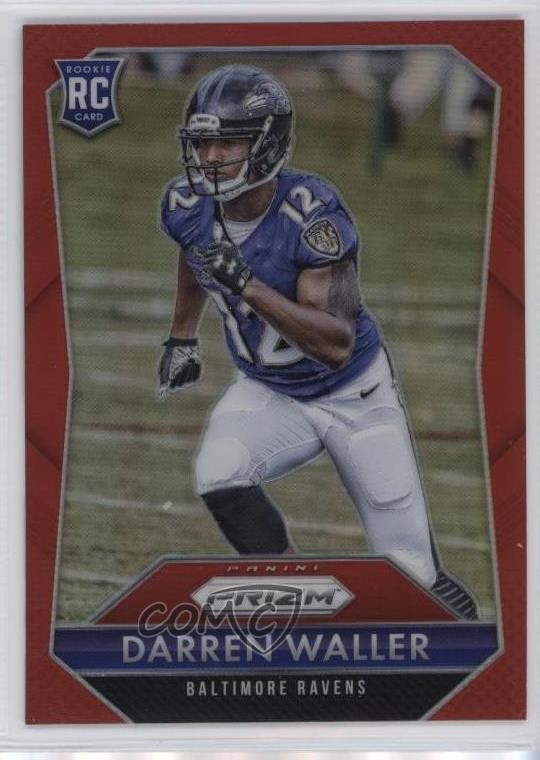 2015 Panini Prizm Rookies Red Prizm Darren Waller #221 Rookie RC w5p