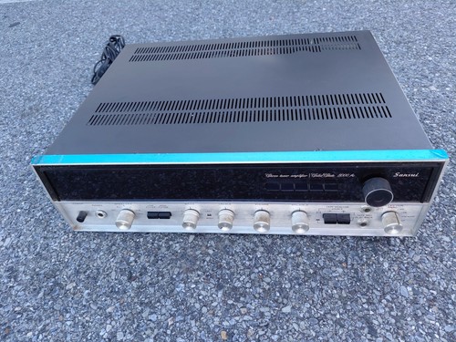 Vintage Sansui Solid State Stereo Tuner Amplifier 5000A Sold For Parts