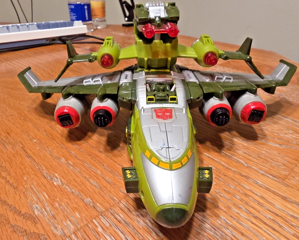 Hasbro Transformers Cybertron Ultra Class JETFIRE Rare Working Action Functions - Image 2 of 4