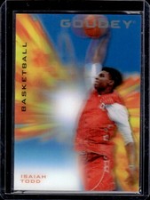 Isaiah Todd 2021 Upper Deck Goodwin Champions 3-D Lenticular #LG-IT
