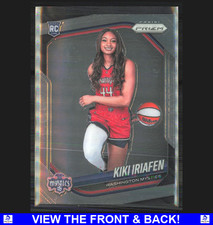 Kiki Iriafen 2025 Panini Prizm WNBA Variation Insert RC WA Mystics 149