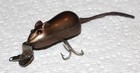 VINTAGE CREEK CHUB MITIE MOUSE-RARE COPPER-1963-DUDLEY MURPHY COLLECTION