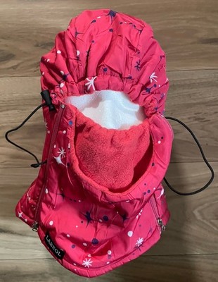Labeol Kids Balaclava & Neck Warmer Pink Stars Fleece Winter Ski Mask