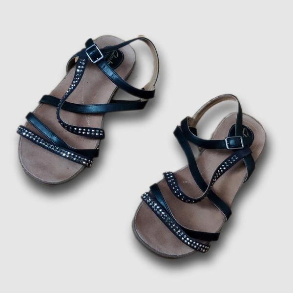 Women Clarks Heels Black 39 #7B59