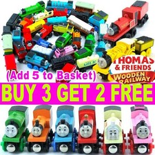 The Tank Engine Take N Play Wooden Magnetic Train-Railway Carriages Cars Kids UK