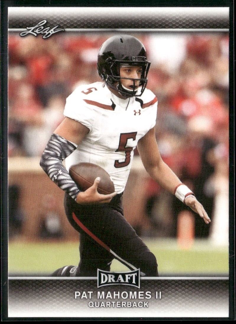 2017 Leaf Draft #56 Pat Mahomes II