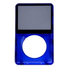 iPod Classic Front Faceplate Cover Housing 80GB 120GB 160GB 6th 7th Clear Blue