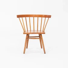 1949 George Nakashima for Knoll N19 Straight Chair in Solid Birch Early Example