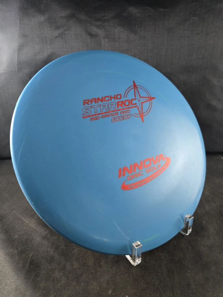 Innova Star RANCHO ROC Disc Golf Midrange Disc Penned Patent #s OOP 175g - Image 3 of 4