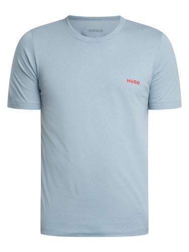 HUGO Men's 3 Pack Lounge Crew T-Shirts, Multicoloured - Bild 6 von 12