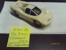 Used Vintage Eldon 1/32 Scale Chaparral Slot Car White 1350-11 see pictures